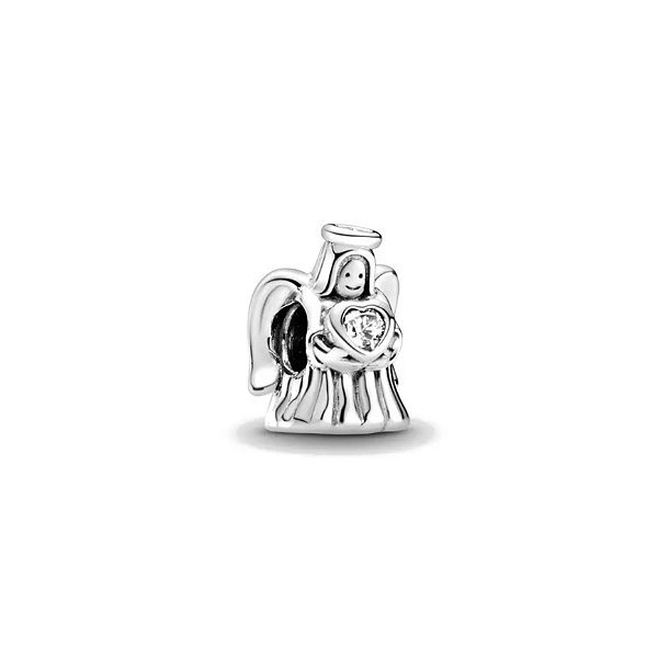 Berloque Separador Anjo da Guarda Em Prata Eternal Joias