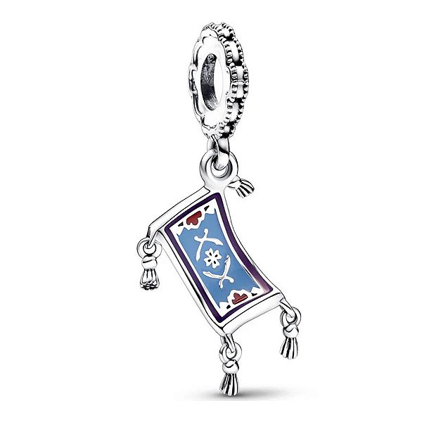 Berloque Tapete Mágico Prata Legítima 925 Eternal Joias