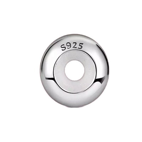 Stopper para pulseira essence 2mm em prata 925 legítima
