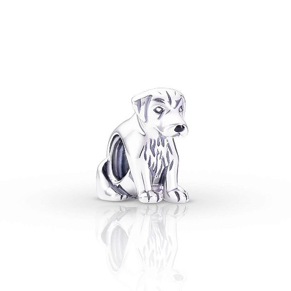 Berloque cachorro golden Eternal Original Prata 925 de lei