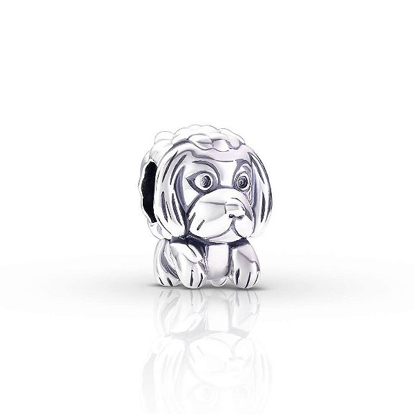 Berloque Cachorrinho Prata 925 Eternal Joias original