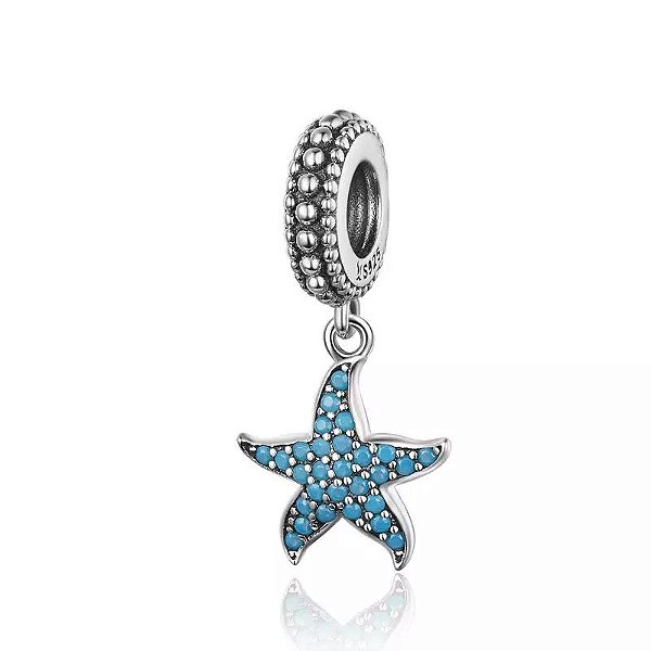 Berloque Estrela Do Mar Prata 925 legitima