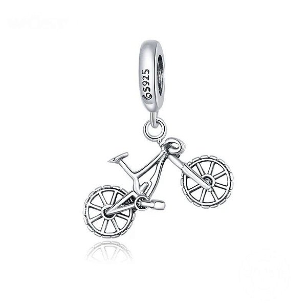 Berloque Bicicleta Original Prata 925 Eternal joias Original