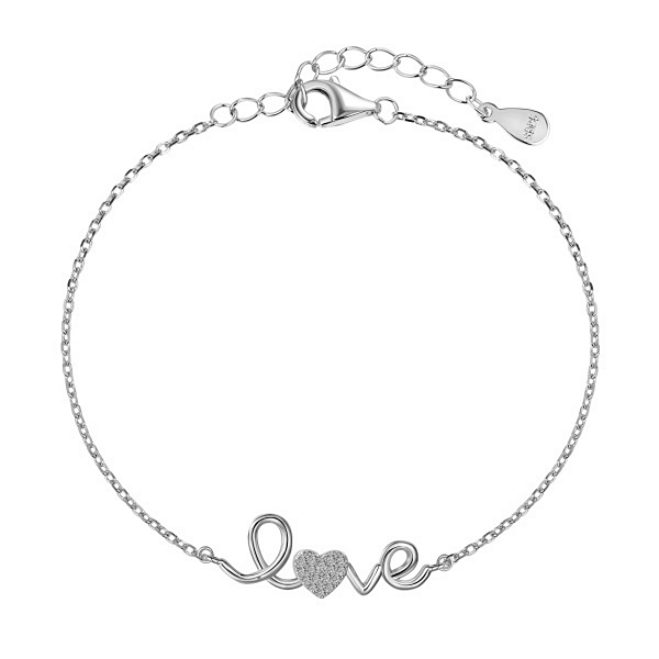 Pulseira Love Em Prata 925 Legitima