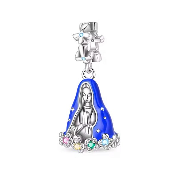 Berloque Nossa Senhora Aparecida prata Eternal Joias
