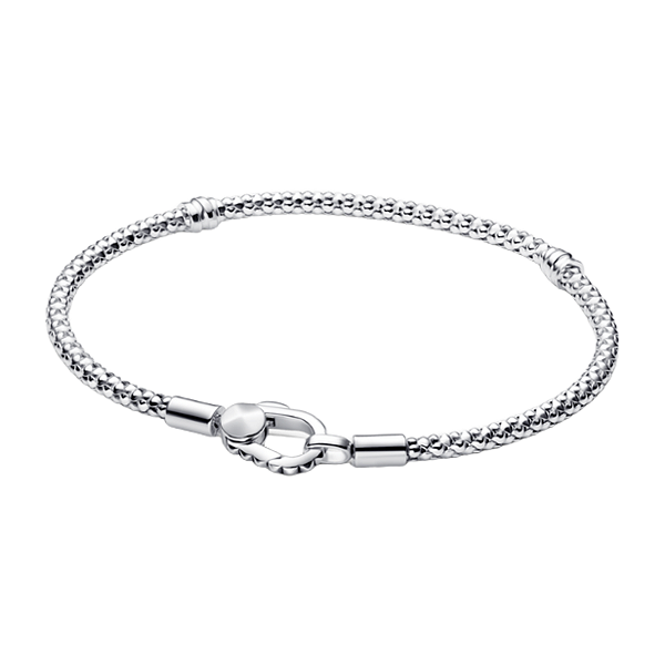 Pulseira Corrente Malha Em Prata 925 Legitima