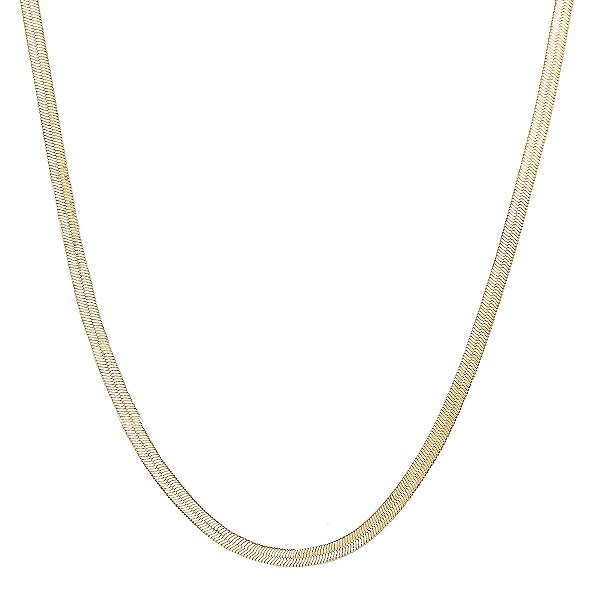 Colar choker fita laminada banho ouro 18k hipoalérgico