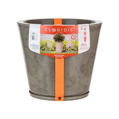 Vaso Plástico Genebra Marmorato - Pequeno