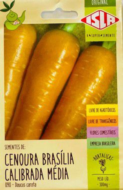 Cenoura Brasília Calibrada Média