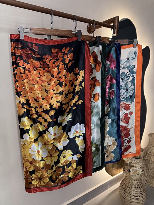 Lenço estampado