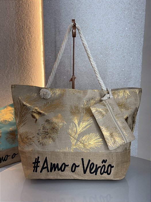 Bolsa praia Amo o Verão - 2559