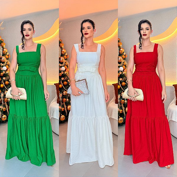 Vestido Michelly c/ faixa