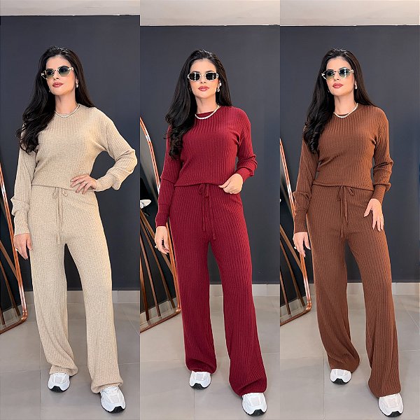 Conjunto linha blusa +calça - 52063