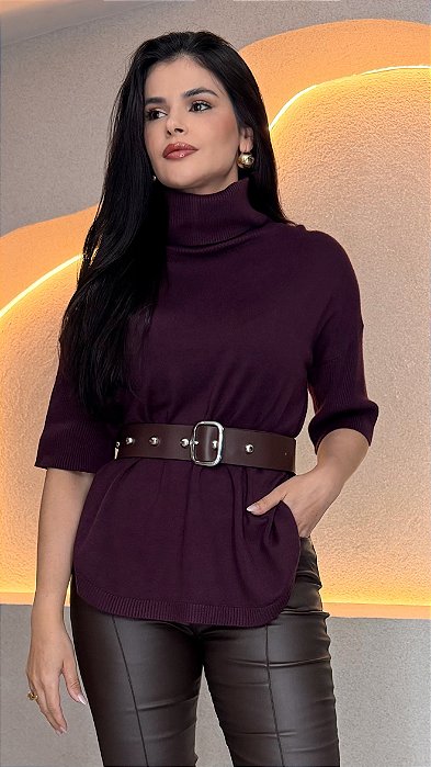 Blusa alongada em linha Ana - 3651