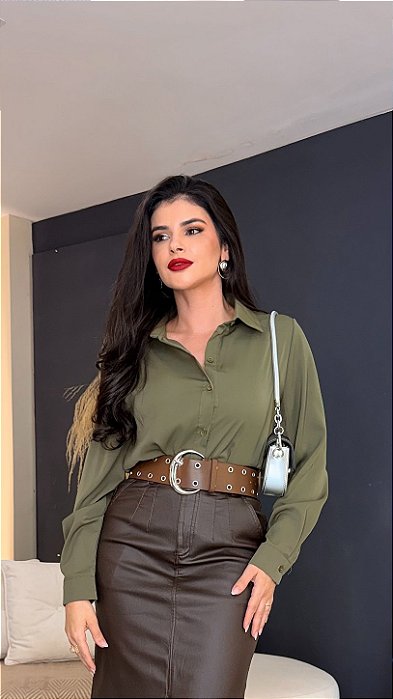 Blusa manga longa Renata - 9196