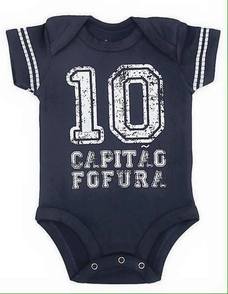 Body de Bebê Capitão Fofura