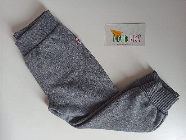 Calça Jogger Infantil Moletom Flanelada Brandili