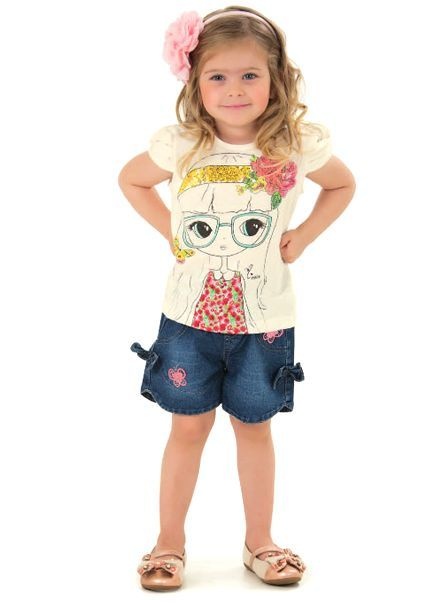 Blusa Infantil Básica Menina