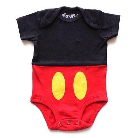 Body de Bebê Mickey