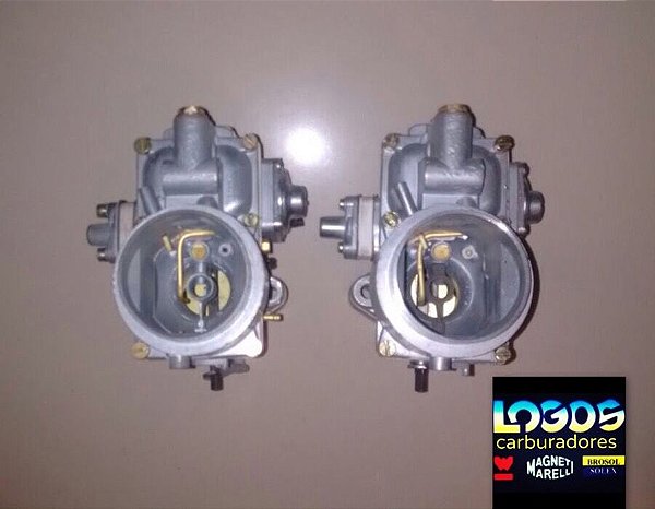 Carburador Duplo Solex 40 Puma Gasolina Original