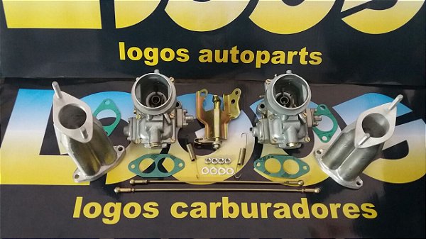 Kit Solex 40 Fusca/Kombi/Brasília Original a Gasolina com Acionamento Comum