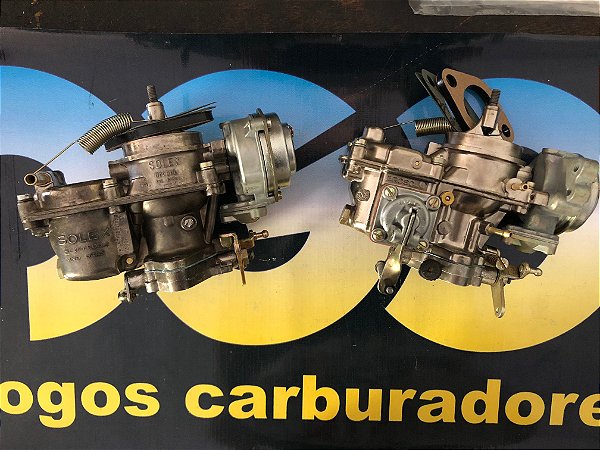 Carburador Duplo Fusca 1300/1500/1600 a Álcool Brosol Solex