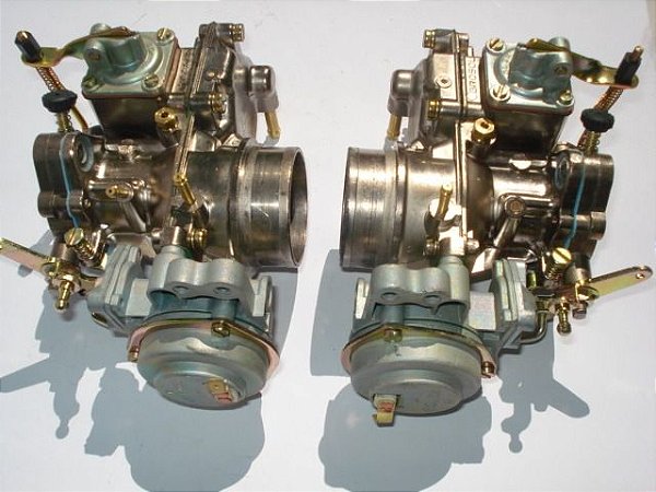 Carburador (Par) Gol Bx Original 1600 a Álcool Solex