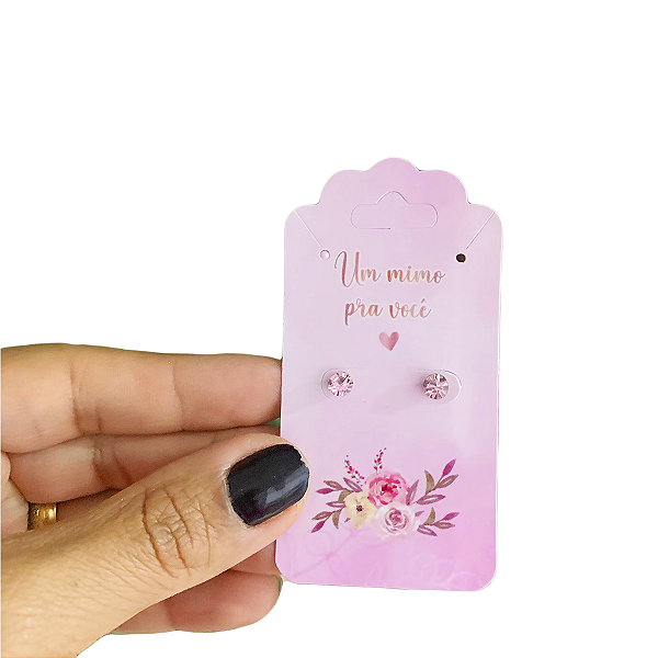 Tags Com Brinco Brinde Cliente Para Mulher "Um mimo"
