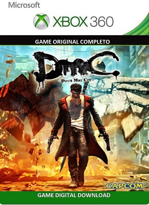 Devil May Cry DmC Game Xbox 360 Mídia Digital Original - ADRIANAGAMES