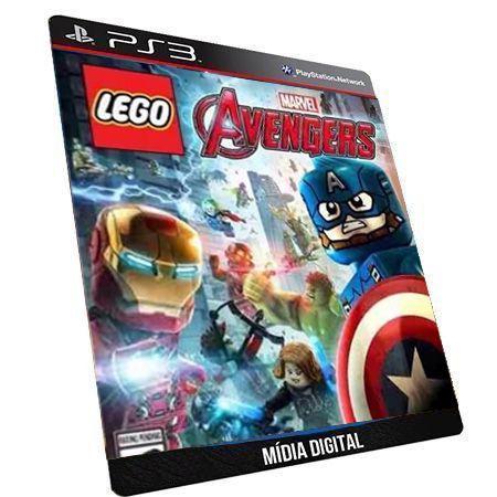 Lego Marvel Avengers Vingadores PS3 Game Digital PSN - ADRIANAGAMES