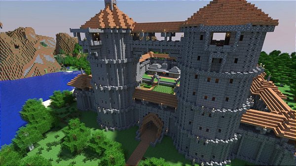 ✓ COMO CONSTRUIR CASA DE CAMPO MEDIEVAL - MINECRAFT 