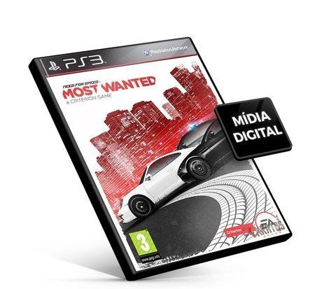 Need For Speed Most Wanted Jogos Ps3 PSN Digital Playstation 3