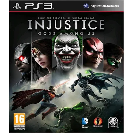 Injustice Gods Among Us PS3 Game Digital PSN