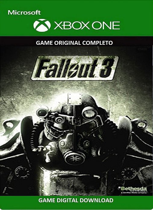 Fallout 3 Xbox One Game Digital Original