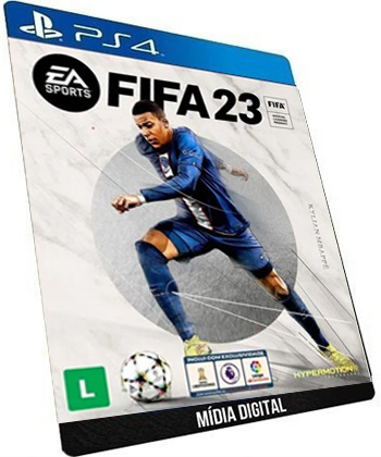 FIFA 23 PS4 VERSÃO STANDART MÍDIA DIGITAL - MB GAME