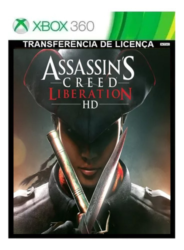 Jogos Xbox 360 transferência de Licença Mídia Digital - ASSASSINS CREED 4  BLACK FLAG DUBLADO