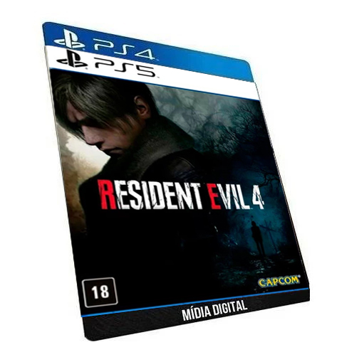 Resident Evil 4 5 6 Jogo Midia Digital Ps4 Psn Playstation Store -  ADRIANAGAMES