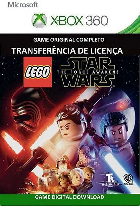 Lego Star Wars O Despertar da Força Xbox 360 Game Licença Digital Original