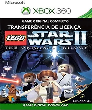 Lego Star Wars 2 Trilogy Xbox 360 Game Licença Digital Original