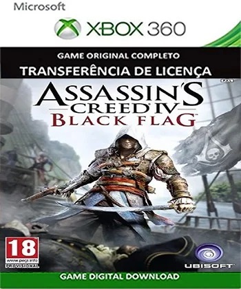 Jogos Xbox 360 transferência de Licença Mídia Digital - ASSASSINS CREED  ROGUE DUBLADO + FARCRY 3