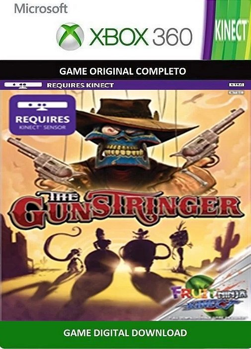 The Gunstringer Kinect Xbox 360 Game Digital Transferência de Licença