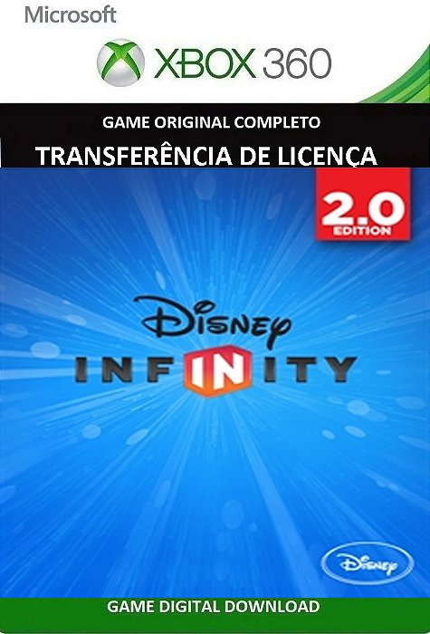 Disney Infinity 2.0 Edition Xbox 360 Jogo Digital Transferência  Licença