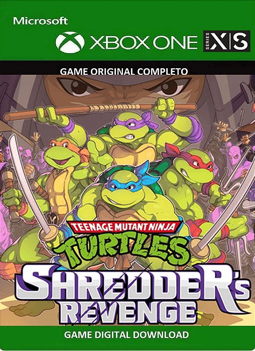Tartarugas Ninjas: Shredder's Revenge Xbox One ou Séries Game Digital