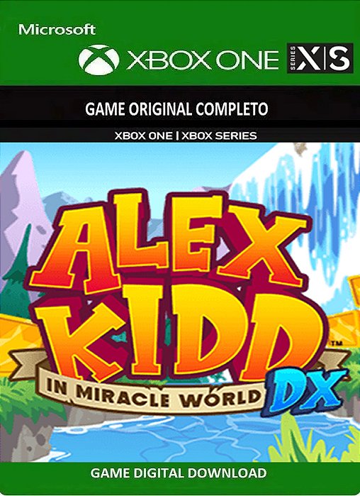 Alex Kidd in Miracle World DX Xbox One e Séries S/X Jogo Digital