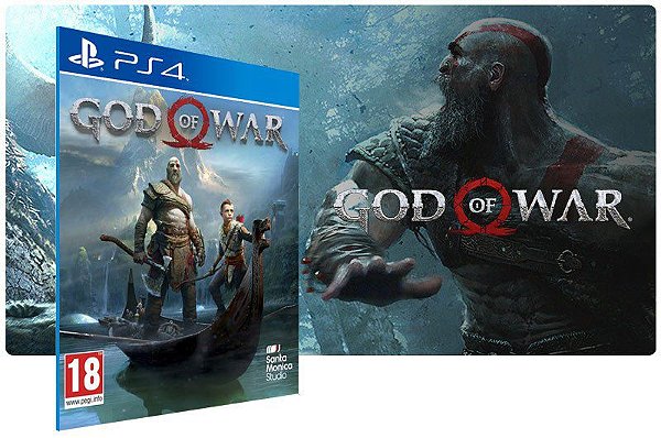 God Of War 4 PS4 Dublado Game Digital Orginal Playstation Store -  ADRIANAGAMES