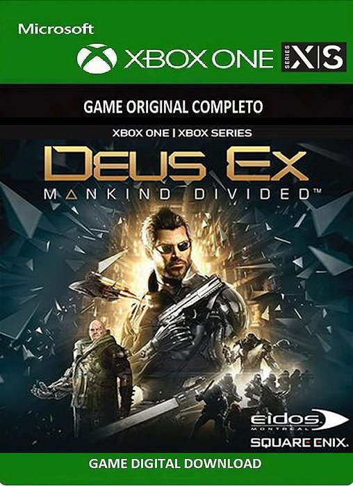 Deus Ex: Mankind Divided Xbox One / Séries S/X Jogo Digital