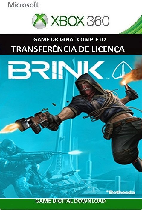 Brink Xbox 360 Jogo Digital Transferência Licença