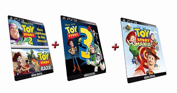 Toy Story Pack 4 Jogos Ps3 Midia Digital Psn Playstation Store Disney Pixar  - ADRIANAGAMES