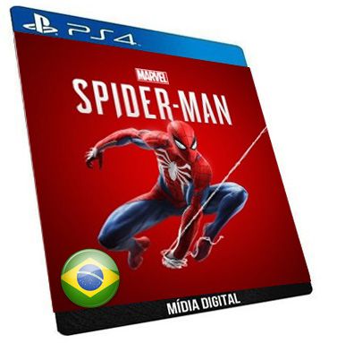 JOGO SPIDER-MAN ORIGINAL PS4 MIDIA FISICA CD.