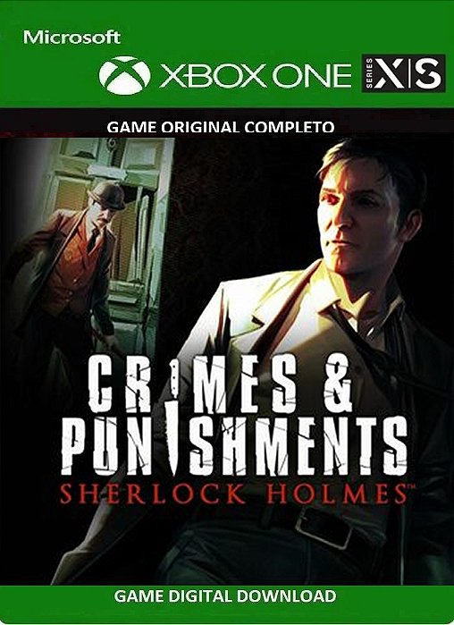 Sherlock Holmes: Crimes and Punishments Redux Xbox One / Séries S/X Game Mídia Digital